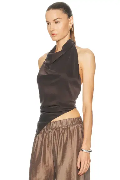 EAVES Frida Silk Top | Thumbnail 5 EAVES Frida Silk Top | Thumbnail 5