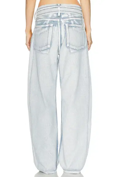 Acne Studios Page Blue Shadow Wide Leg | Thumbnail 4