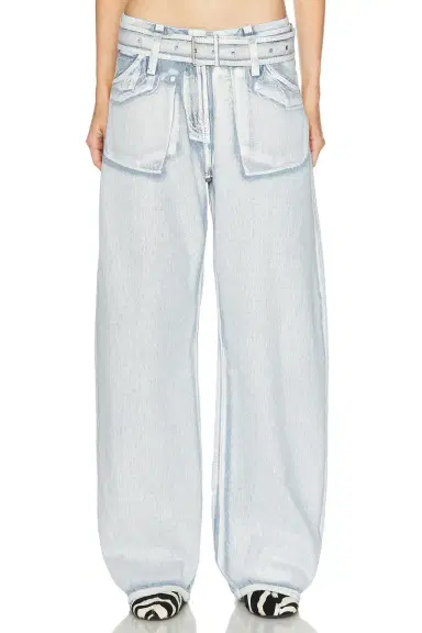 Acne Studios Page Blue Shadow Wide Leg | Thumbnail 1