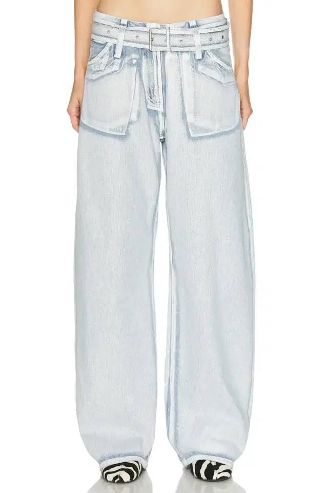 Acne Studios Page Blue Shadow Wide Leg