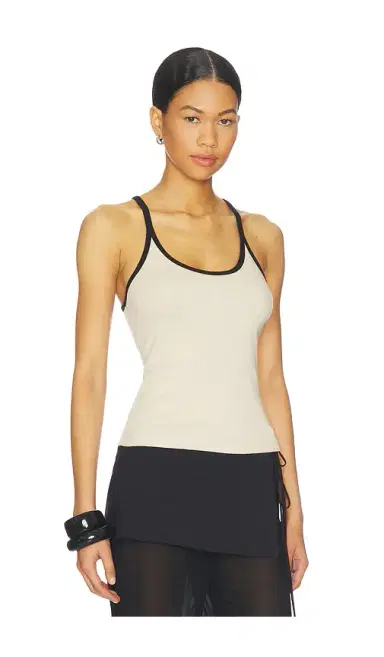 ENZA COSTA Classic Ringer Scoop Tank | Thumbnail 2 ENZA COSTA Classic Ringer Scoop Tank | Thumbnail 2