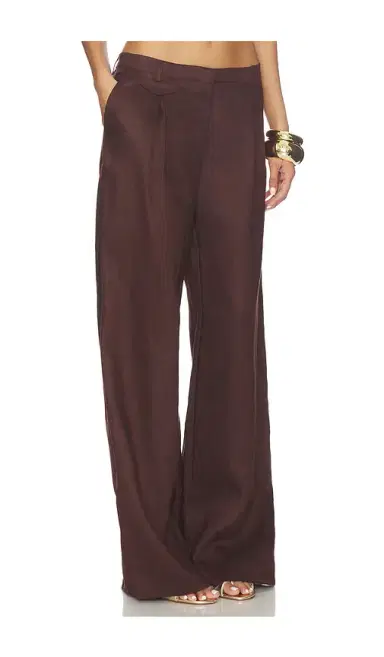 Bardot Geordy Hipster Linen Pant | Thumbnail 2 Bardot Geordy Hipster Linen Pant | Thumbnail 2