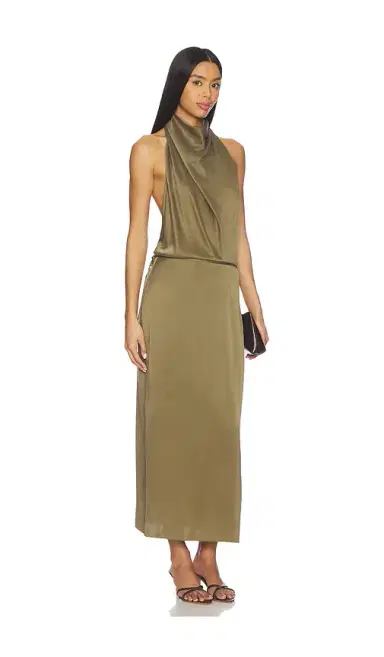 EAVES Frida Silk Dress | Thumbnail 2