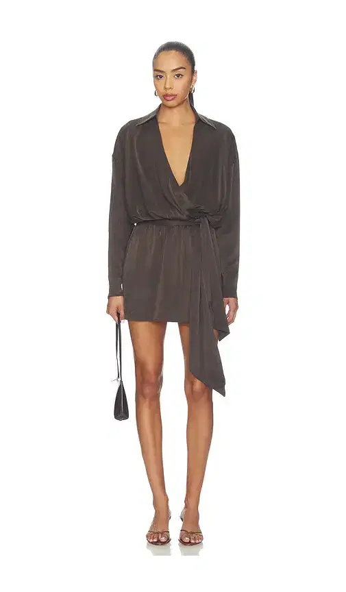 Gaia Silk Mini Dress