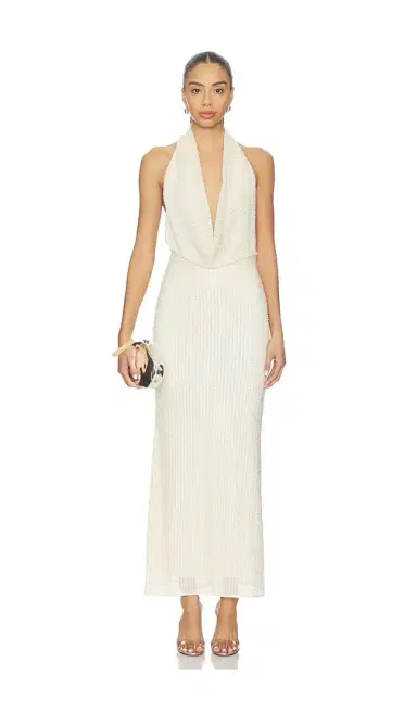 Bardot Nola Sequin Cowl Maxi Dress | Thumbnail 1