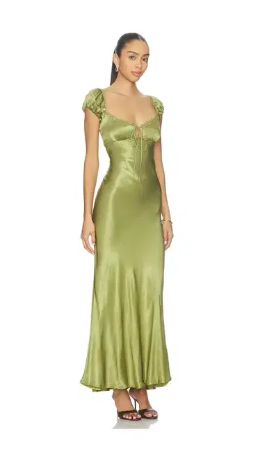 Bardot Stasia Satin Maxi Slip Dress | Thumbnail 2