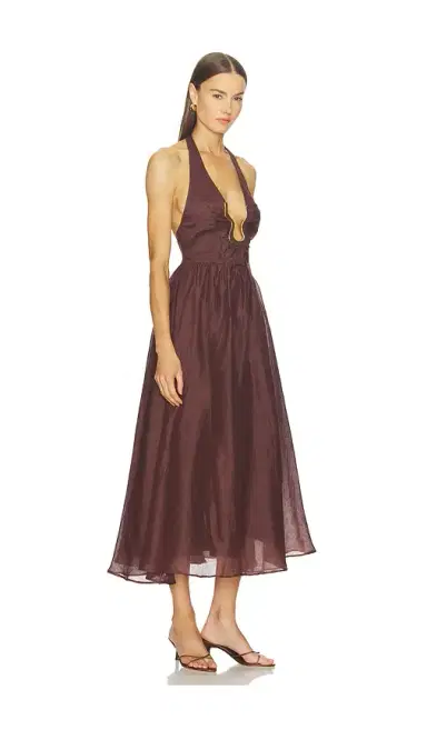 Bardot Cavarly Ramie Halter Dress | Thumbnail 2 Bardot Cavarly Ramie Halter Dress | Thumbnail 2