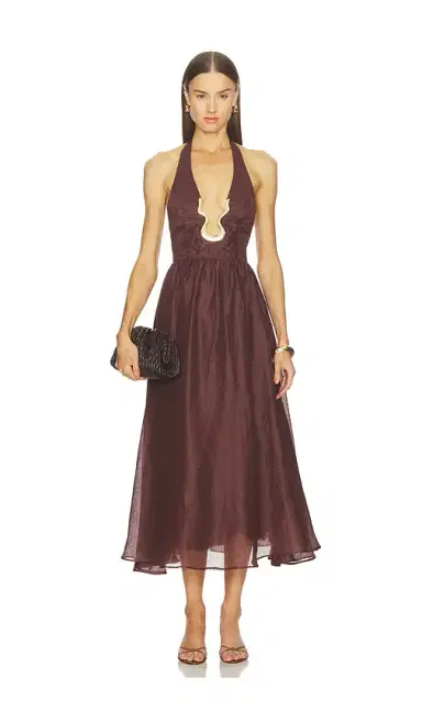 Bardot Cavarly Ramie Halter Dress | Thumbnail 1 Bardot Cavarly Ramie Halter Dress | Thumbnail 1