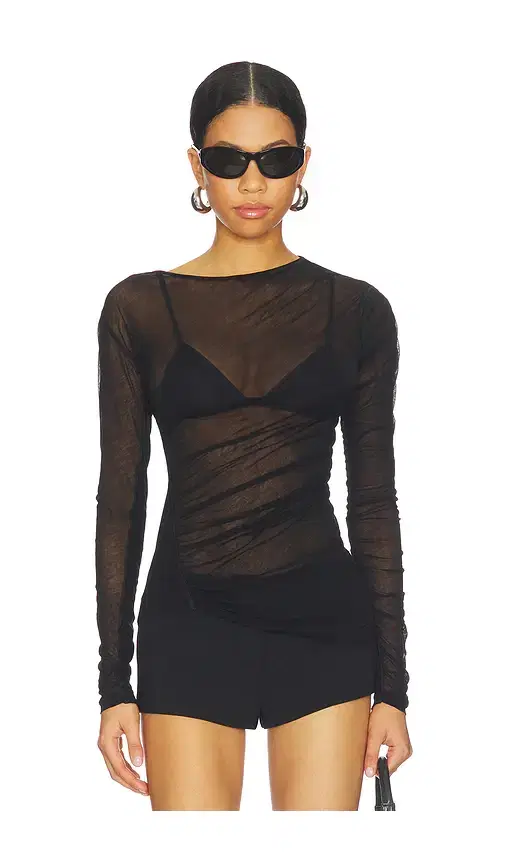 Seamed Wind Top