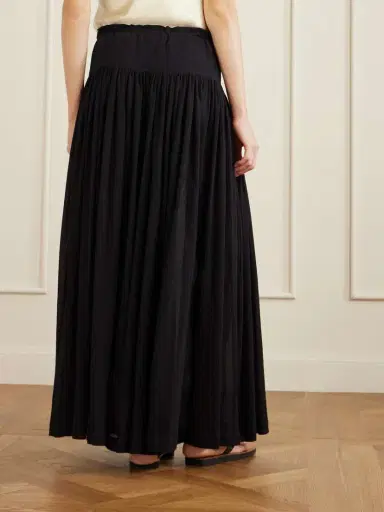 The Row Berenice Pleated Cotton Wide-leg Pants | Thumbnail 3 The Row Berenice Pleated Cotton Wide-leg Pants | Thumbnail 3