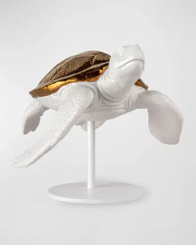 Lladro Sea Turtles II Sculpture | Thumbnail 4