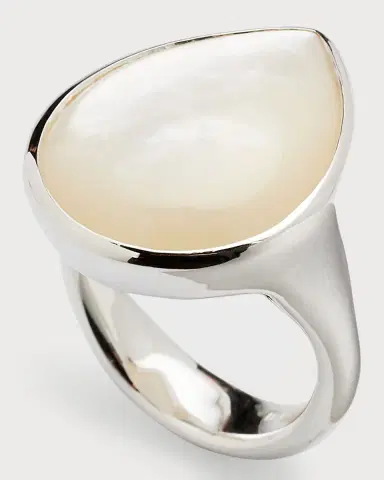 Ippolita Sculptured Teardrop Ring in Sterling Silver | Thumbnail 4