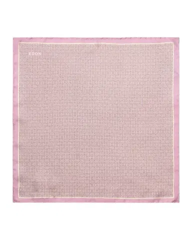 Eton Men's Geometric Silk Pocket Square | Thumbnail 1