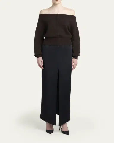 Tom Ford Cashmere Off-The-Shoulder Cardigan | Thumbnail 2 Tom Ford Cashmere Off-The-Shoulder Cardigan | Thumbnail 2