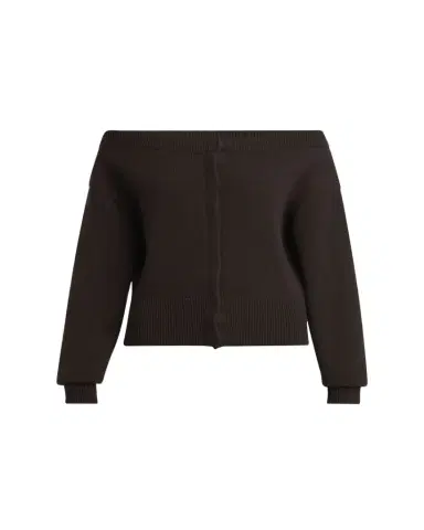 Tom Ford Cashmere Off-The-Shoulder Cardigan | Thumbnail 1 Tom Ford Cashmere Off-The-Shoulder Cardigan | Thumbnail 1