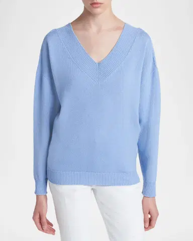 Tom Ford Seamless Soft Wool V-Neck Sweater | Thumbnail 4 Tom Ford Seamless Soft Wool V-Neck Sweater | Thumbnail 4