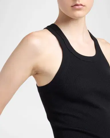 Tom Ford Fine Merino Rib Racerback Tank Top | Thumbnail 5