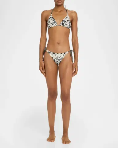 Ramy Brook Printed Nikoleta Triangle Bikini Top | Thumbnail 2