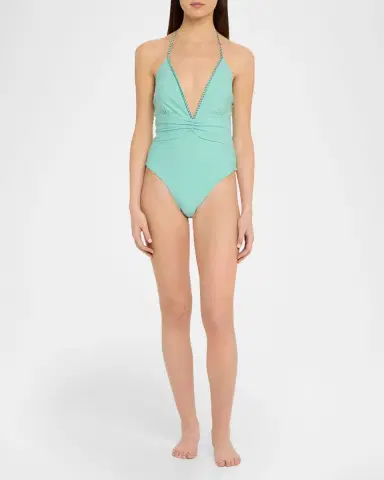 Ramy Brook Madison Braided One-Piece Swimsuit | Thumbnail 2 Ramy Brook Madison Braided One-Piece Swimsuit | Thumbnail 2