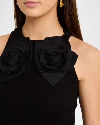 Aknvas Camille 3D Flower Tank Top | Thumbnail 5