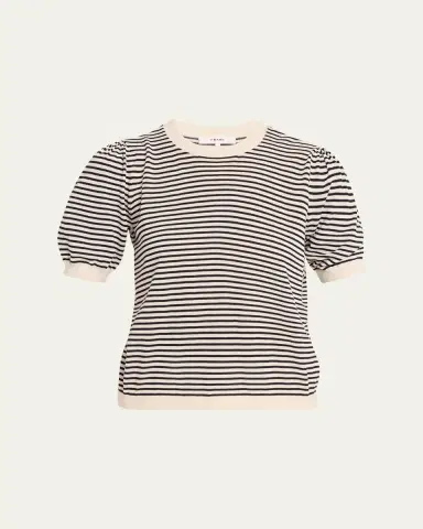 Frame The Striped Gather Sweater | Thumbnail 6