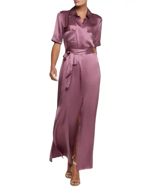 Klement Cargo-Pocket Maxi Dress