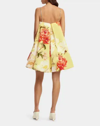 LEO LIN Patsy Crystal-Embellished Bubble Mini Dress | Thumbnail 3 LEO LIN Patsy Crystal-Embellished Bubble Mini Dress | Thumbnail 3