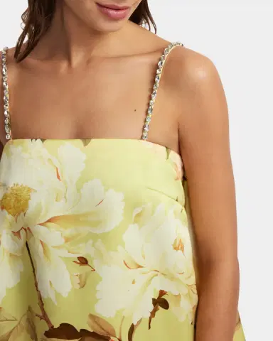 LEO LIN Patsy Crystal-Embellished Bubble Mini Dress | Thumbnail 5 LEO LIN Patsy Crystal-Embellished Bubble Mini Dress | Thumbnail 5