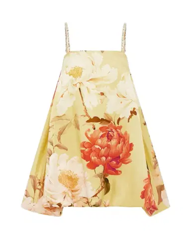 LEO LIN Patsy Crystal-Embellished Bubble Mini Dress | Thumbnail 1 LEO LIN Patsy Crystal-Embellished Bubble Mini Dress | Thumbnail 1