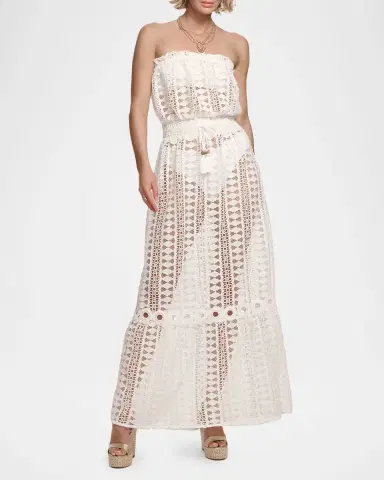 Ramy Brook Henrietta Embroidered Strapless Maxi Dress | Thumbnail 2