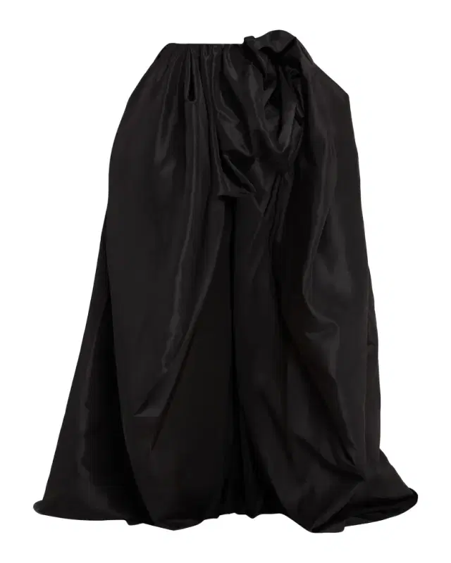 AKNVAS Jami Hand-Draped Taffeta Skirt
