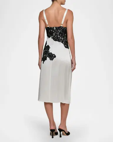 L'AGENCE Akiya Silk Tank Dress | Thumbnail 3 L'AGENCE Akiya Silk Tank Dress | Thumbnail 3