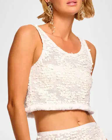 Ramy Brook Kyra Paillette Scoop-Neck Coverup Top | Thumbnail 5 Ramy Brook Kyra Paillette Scoop-Neck Coverup Top | Thumbnail 5