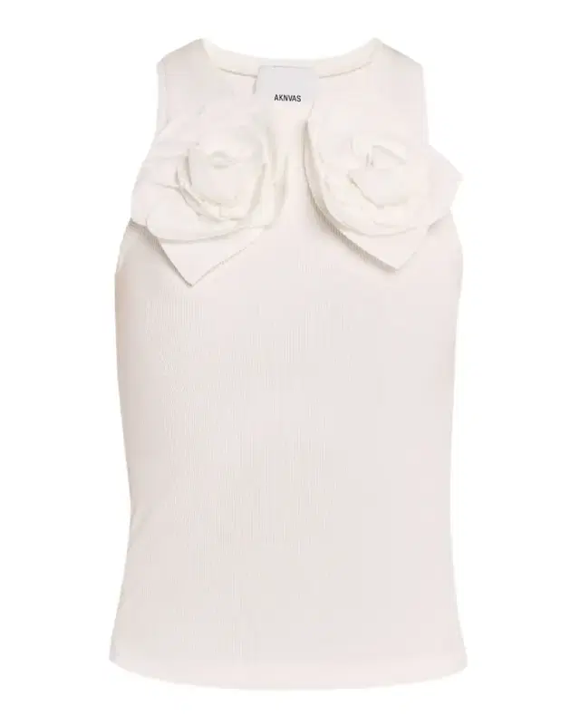 AKNVAS Camille 3D Flower Tank Top