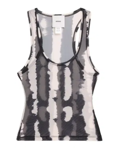 Aknvas Loni Tie-Dye Mesh Tank Top | Thumbnail 1 Aknvas Loni Tie-Dye Mesh Tank Top | Thumbnail 1