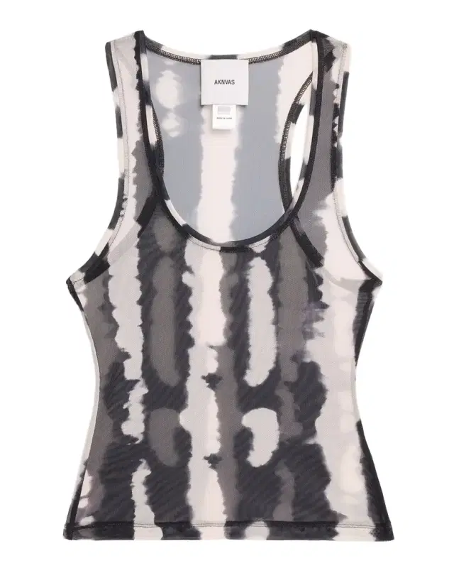 Loni Tie-Dye Mesh Tank Top