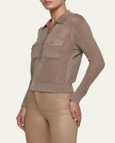 L'Agence Carine Cashmere-Blend Sweater | Thumbnail 5 L'Agence Carine Cashmere-Blend Sweater | Thumbnail 5