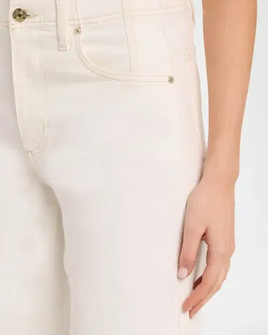 Frame The Seamed Wide Trouser Crop Jeans | Thumbnail 5