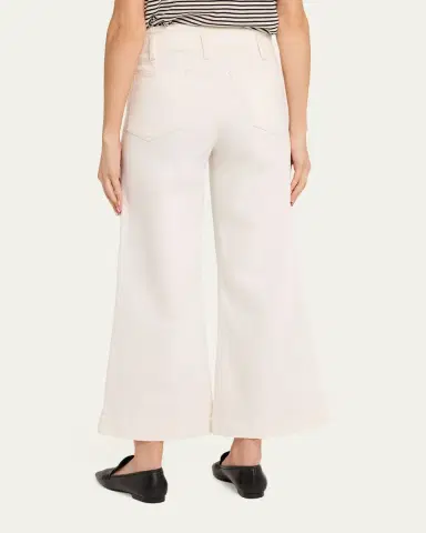 Frame The Seamed Wide Trouser Crop Jeans | Thumbnail 8