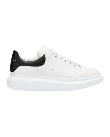 Alexander McQueen Men's Smooth Leather Oversized Sneakers | Thumbnail 1 Alexander McQueen Men's Smooth Leather Oversized Sneakers | Thumbnail 1