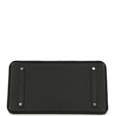 HERMÈS Hermes Birkin 35 Black Togo Palladium Hardware | Thumbnail 6 HERMÈS Hermes Birkin 35 Black Togo Palladium Hardware | Thumbnail 6