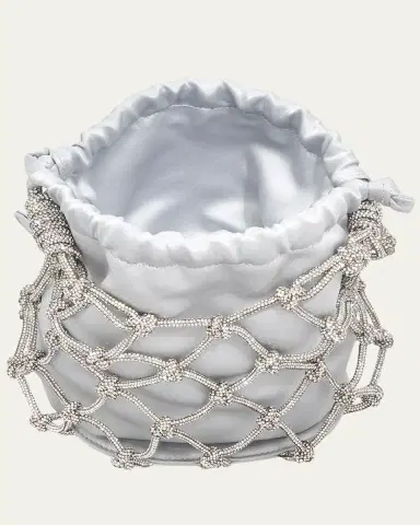 Judith Leiber Couture Sparkle Crystal Net Top-Handle Bag | Thumbnail 3