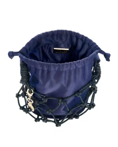 Judith Leiber Couture Sparkle Crystal Net Top-Handle Bag | Thumbnail 1