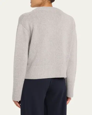 Lisa Yang Aletta V-Neck Cashmere Knit Sweater | Thumbnail 3