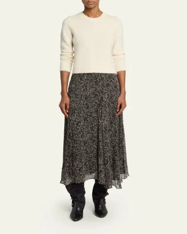 Etoile Isabel Marant Isadora Wool-Blend Crewneck Sweater | Thumbnail 2 Etoile Isabel Marant Isadora Wool-Blend Crewneck Sweater | Thumbnail 2