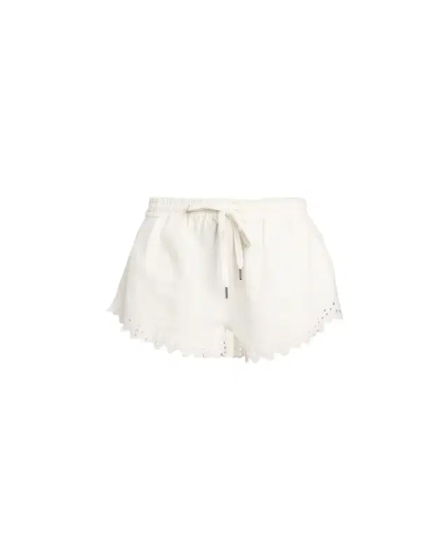 Etoile Isabel Marant Balyme Eyelet Cotton Drawstring Shorts