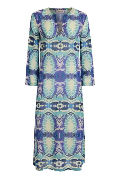 Emporio Sirenuse Giada Caftan in Fishtail Print | Thumbnail 14 Emporio Sirenuse Giada Caftan in Fishtail Print | Thumbnail 14
