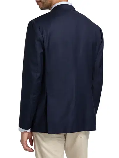 Sartorio Napoli Men's Wool Patch-Pocket Single-Breasted Blazer | Thumbnail 5 Sartorio Napoli Men's Wool Patch-Pocket Single-Breasted Blazer | Thumbnail 5