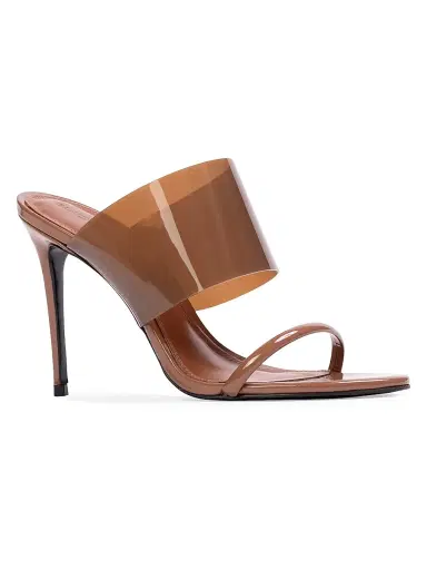Black Suede Studio Women's Nebula 100MM Mules - Mousse Patent - Size 10 | Thumbnail 2 Black Suede Studio Women's Nebula 100MM Mules - Mousse Patent - Size 10 | Thumbnail 2