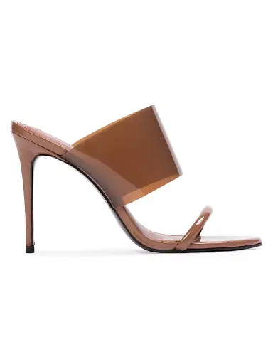 Black Suede Studio Women's Nebula 100MM Mules - Mousse Patent - Size 10 | Thumbnail 1 Black Suede Studio Women's Nebula 100MM Mules - Mousse Patent - Size 10 | Thumbnail 1
